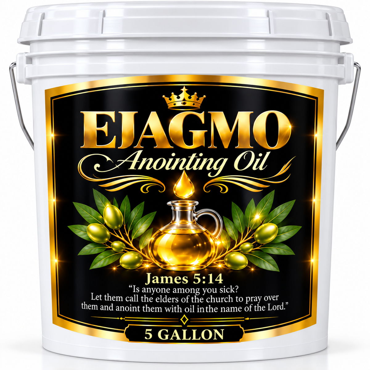 EJAGMO Anointing Oil — 5 gallons